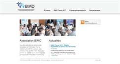 Desktop Screenshot of bimo.ch